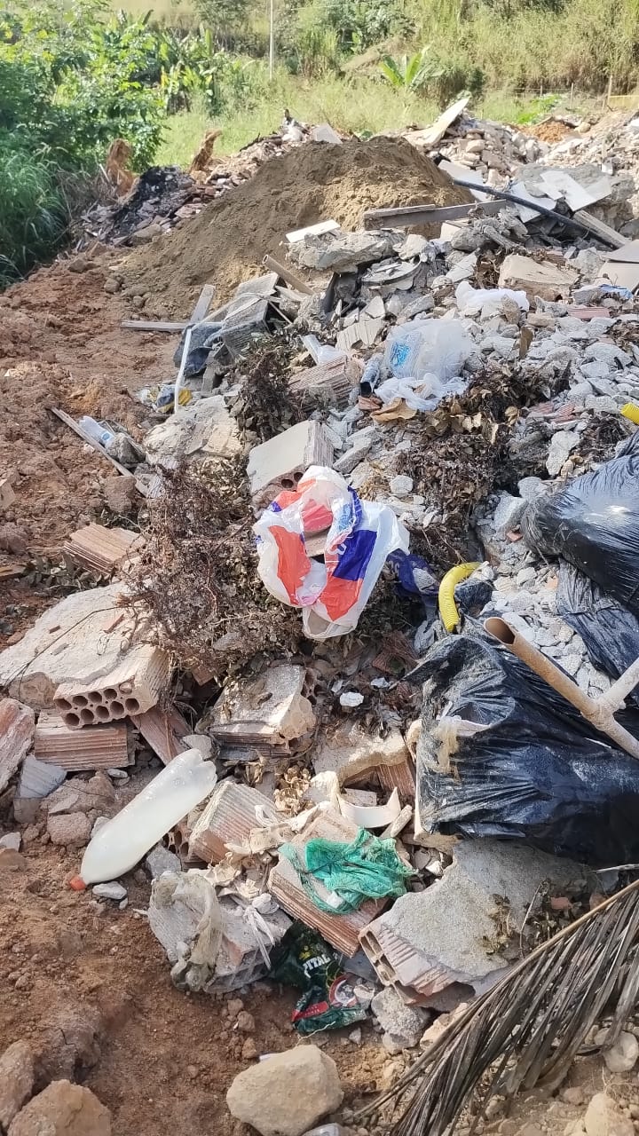 Batalhão de Polícia Ambiental identifica “bota fora” em Barra Mansa degradando área de 500 metros quadrados 