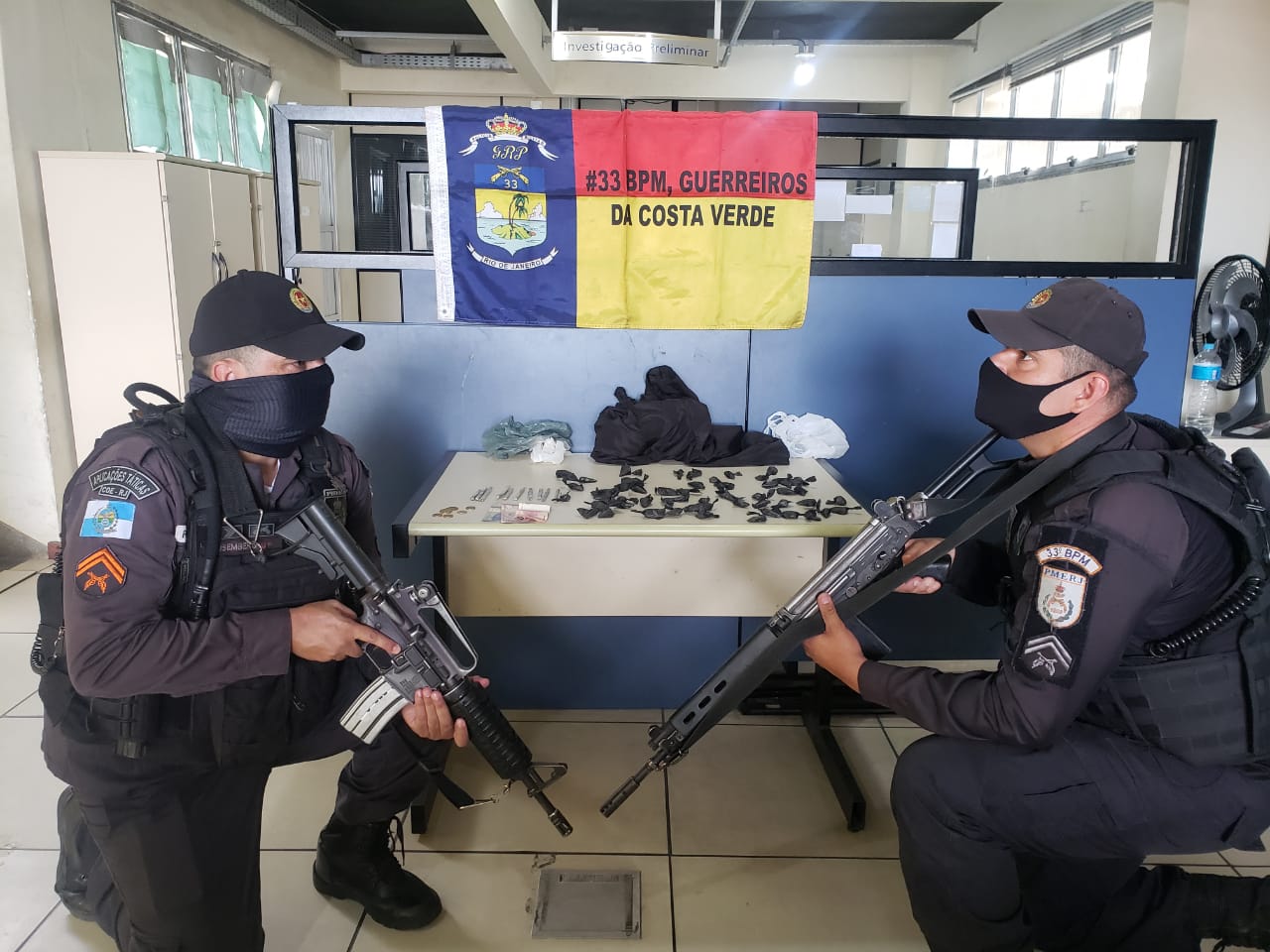 Policiais Militares apreendem drogas em bairro de Angra dos Reis