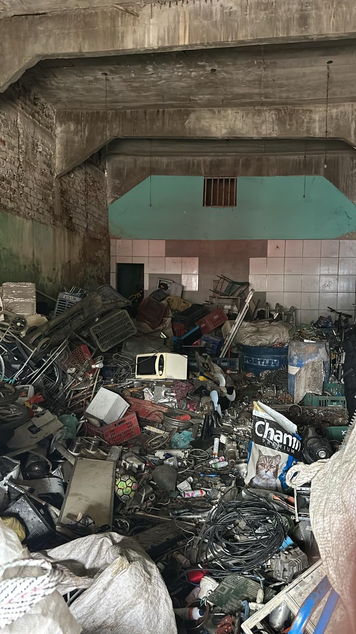 PM apreende 60 toneladas de material reciclável proveniente de furtos