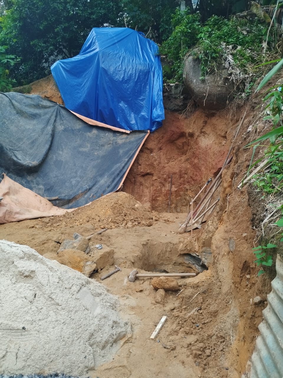 4ª UPAm encontra construção irregular durante fiscalização em Angra dos Reis 