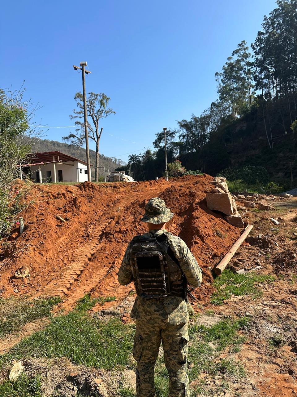 UPAm Três Picos identifica construção irregular após fiscalização no município de Bom Jardim