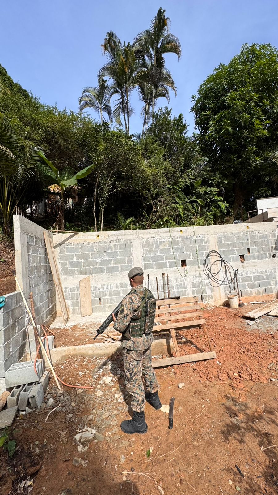 UPAm Juatinga identifica construção irregular em Angra dos Reis 