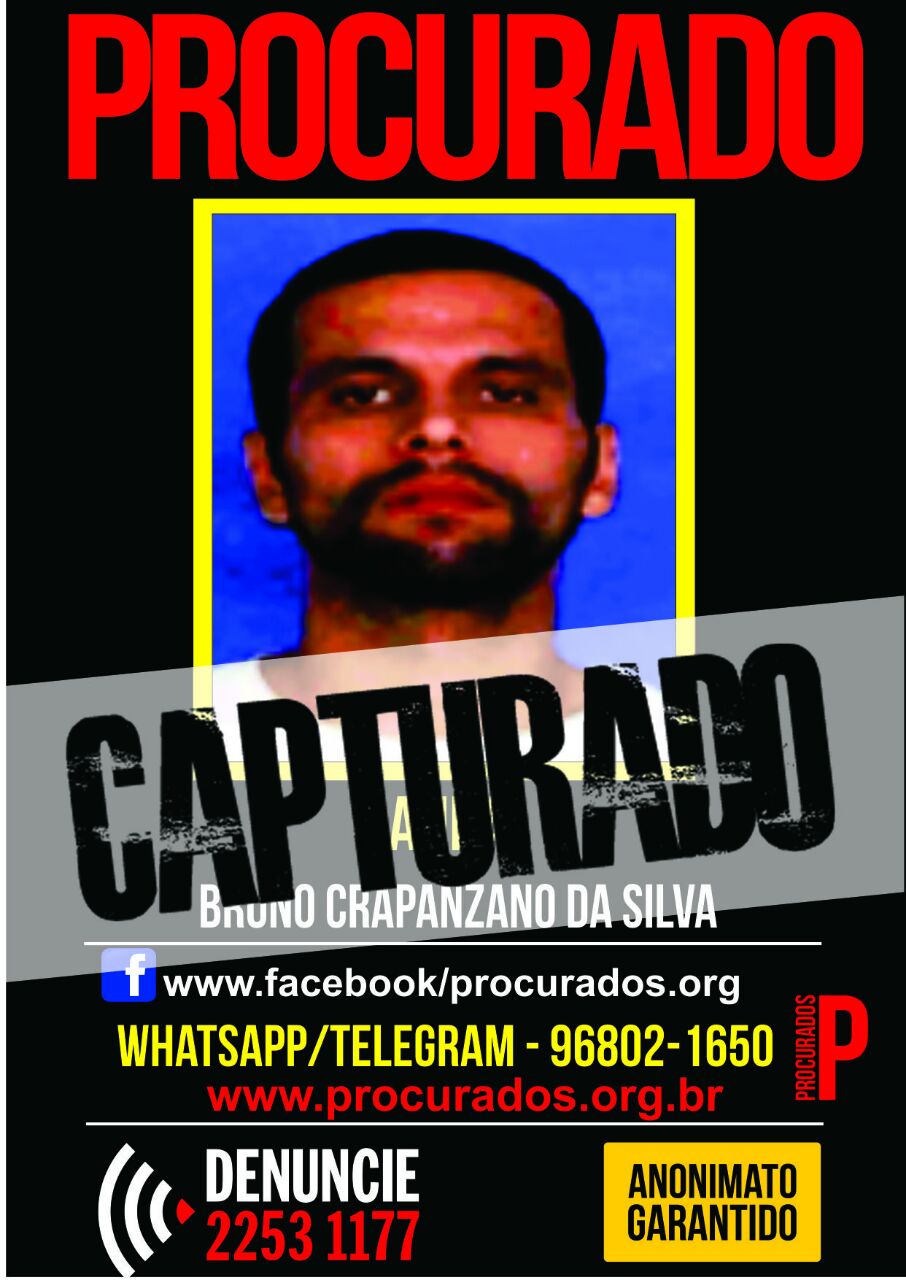 Policiais militares prendem foragido de Minas Gerais com ajuda do Whatsapp