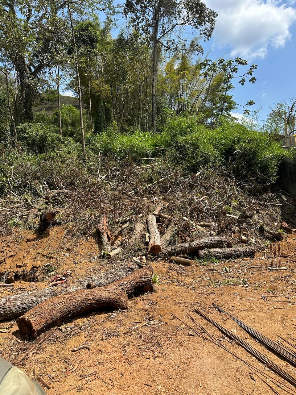 UPAm Três Picos identifica construção irregular e corte de árvores em Nova Friburgo