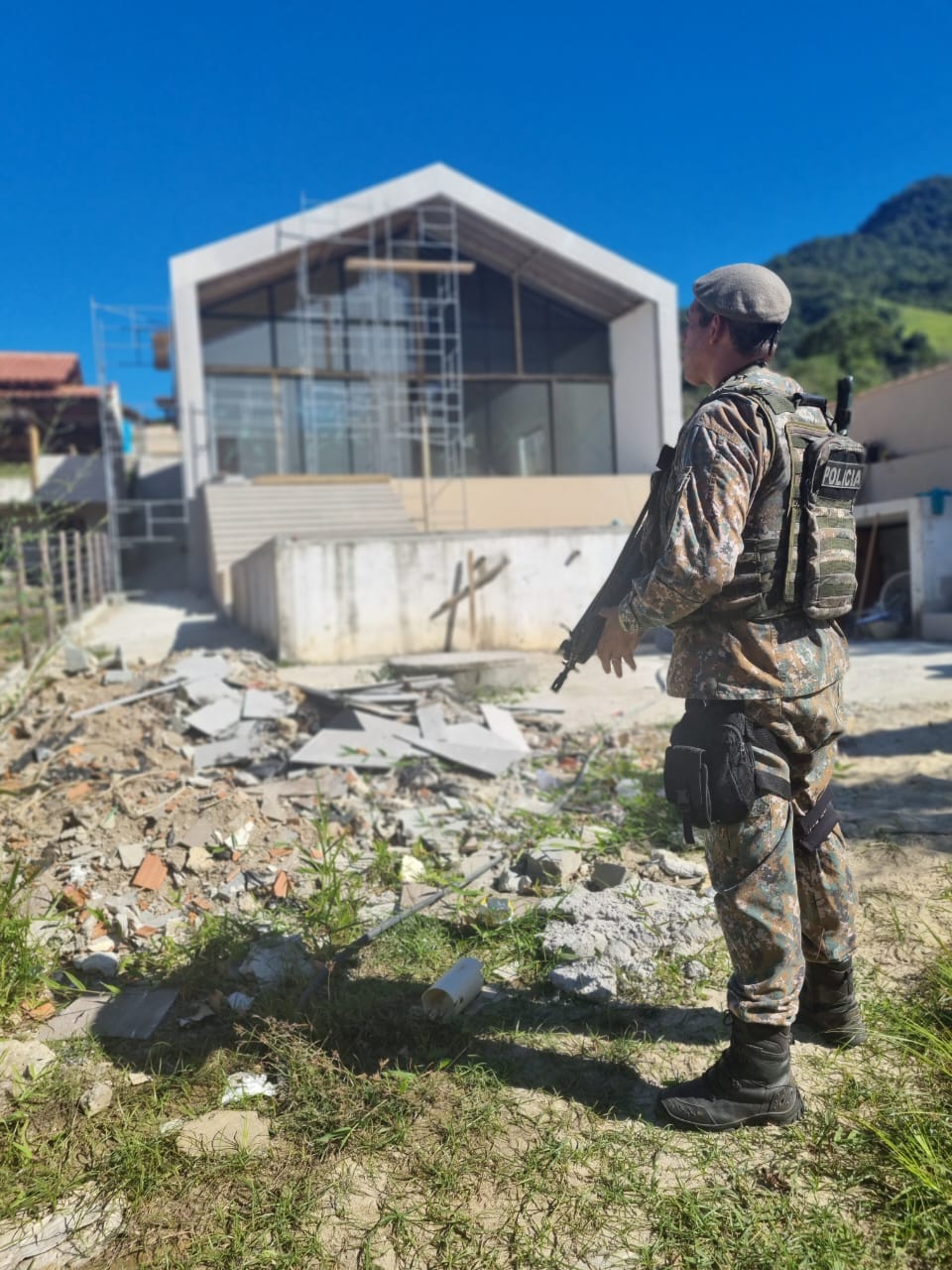 UPAm Juatinga identifica construção irregular em Angra dos Reis 