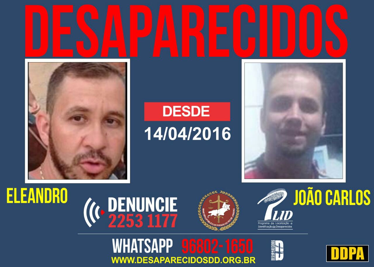 Portal dos Desaparecidos pede informações dos irmãos que desapareceram indo em direção à Vassouras