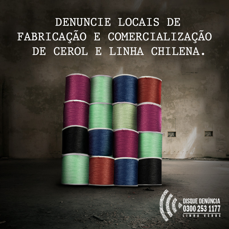 Informação do Linha Verde leva polícia a estourar fábrica clandestina de linha chilena em Padre Miguel