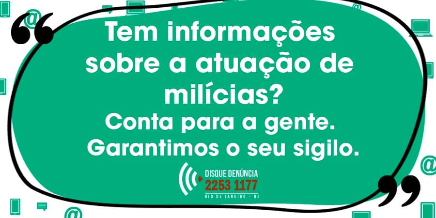 Suspeito de integrar o bando do miliciano Tandera é preso em Nova Iguaçu com ajuda do Disque Denúncia