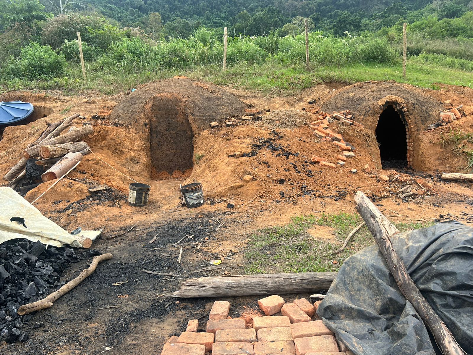 Informação do programa Linha Verde ajuda polícia a estourar carvoaria clandestina em Miracema