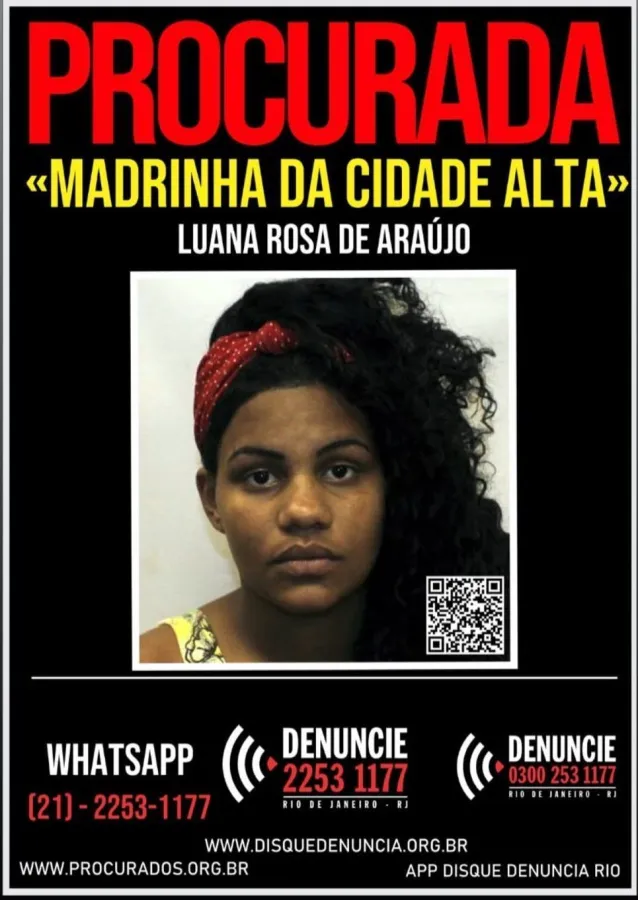 ’Madrinha da Cidade Alta’ é presa em operação no Complexo de Israel, no RJ