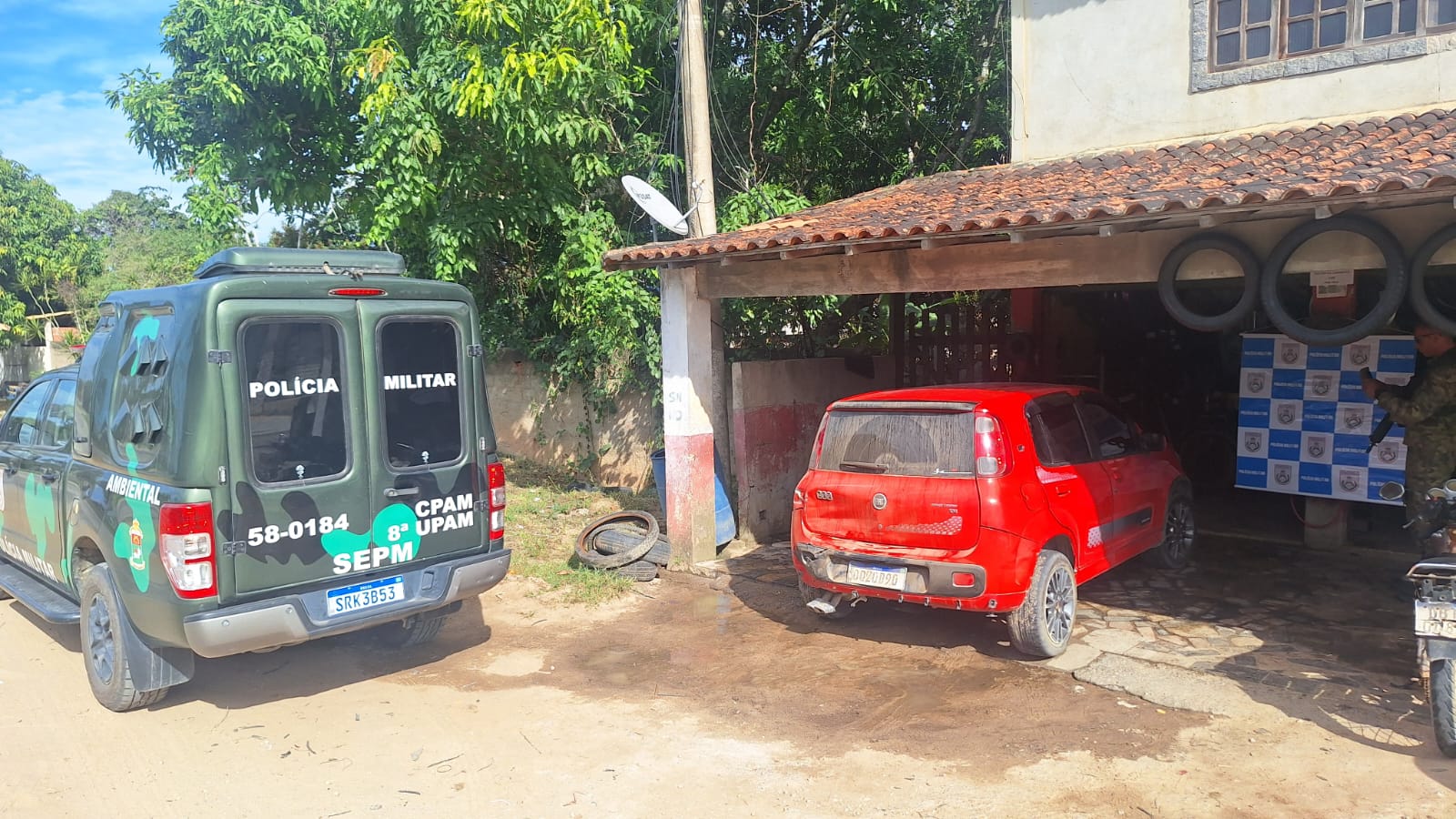Polícia Ambiental fiscaliza lava jato sem licença em Araruama 