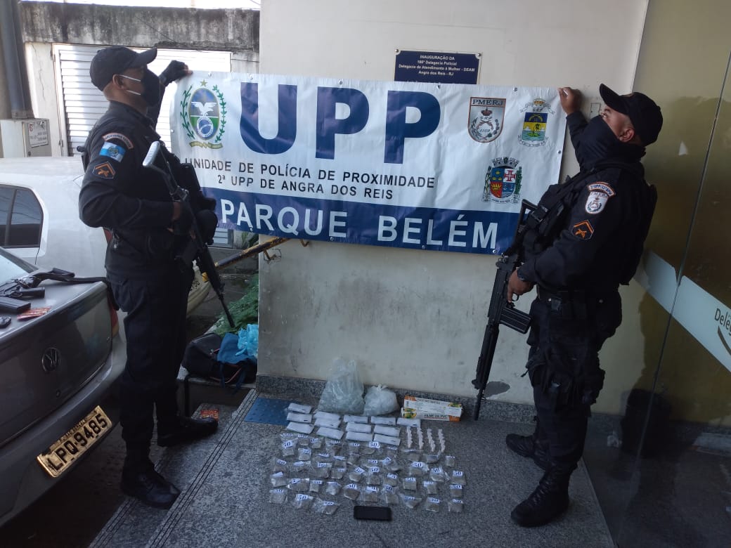 Após denúncias, UPP Parque Belém apreende drogas no Vale da Banqueta