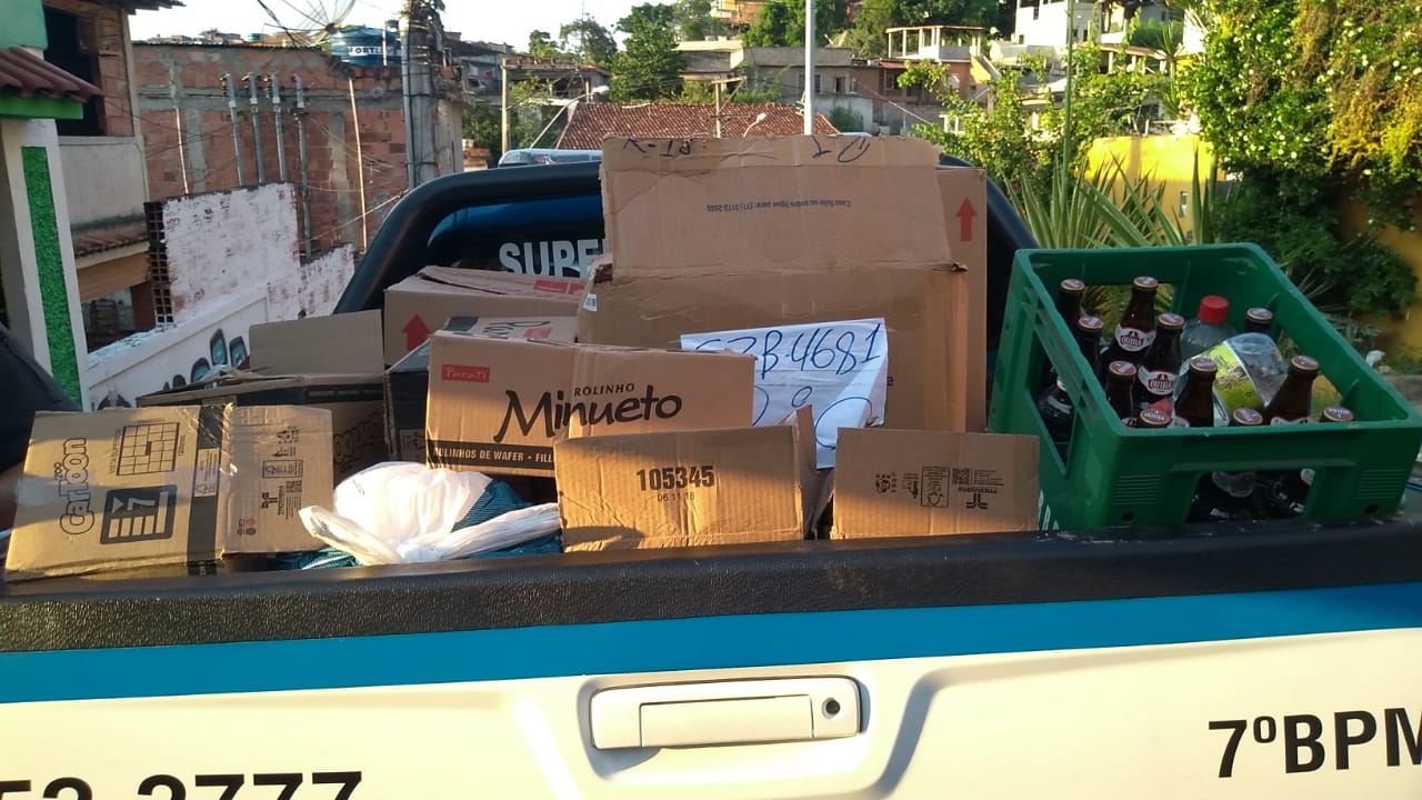 Polícia recupera carga roubada em São Gonçalo com auxílio de informações do Disque Denúncia