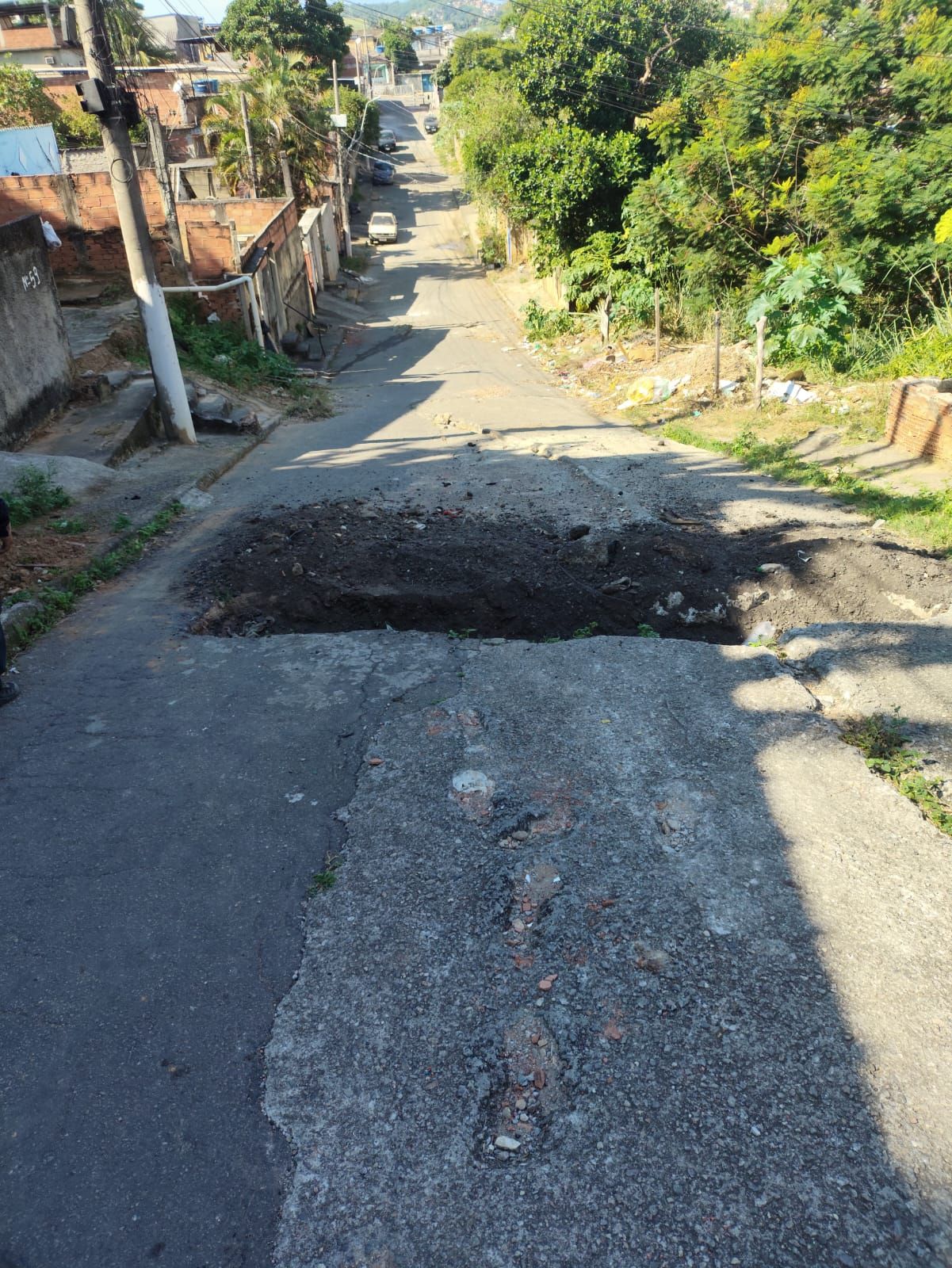 Militares do 21° BPM fazem a desobstrução de vias em São João de Meriti