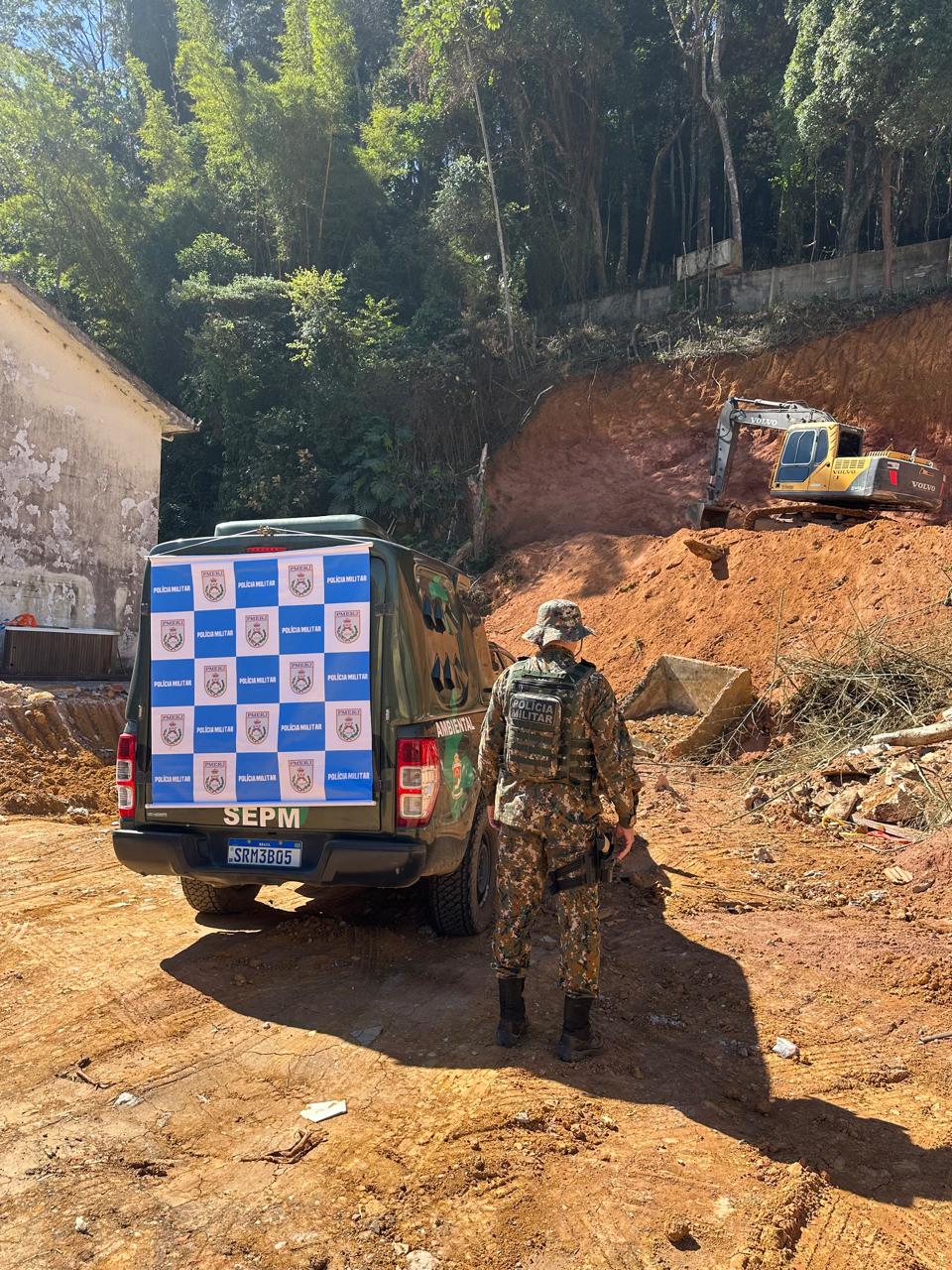 Polícia Ambiental realiza operação em Teresópolis com objetivo de coibir crimes contra o meio ambiente 